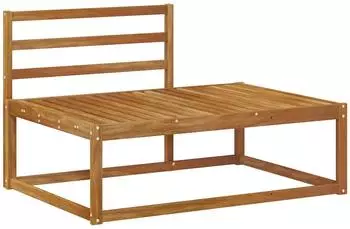 vidaXL Outdoor Endsofa natur, 115x83x73cm