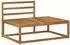 vidaXL Outdoor Endsofa natur, 115x83x73cm