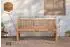 CLP Daxon Gartenbank Teakholz mit Sitzkissen, creme, 180cm