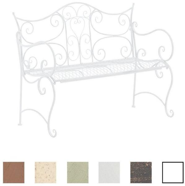 CLP Gartenbank Tara 113 x 47 x 89 cm antik weiß