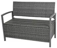 Garden Pleasure Gartenbank "Ferrara" mit Staufach, BxTxH: 117x58x86 cm, verschiedene