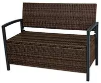 Garden Pleasure Gartenbank "Ferrara" mit Staufach, BxTxH: 117x58x86 cm, verschiedene