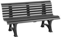 Modante GARTENBANK Graphit 150x80x64 cm