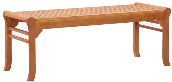 vidaXL Garden Bench 2 People Eucalyptus Wood 120 cm