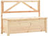 vidaXL Storage Bench in Pine Wood 120 cm