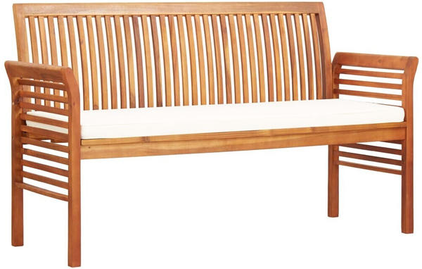 vidaXL 3-Seater Bench With Cushions