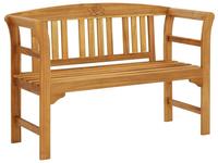 vidaXL Gartenbank 114 cm Massivholz Akazie