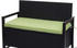 Mendler Poly-Rattan 2er HWC-F39 Truhenbank