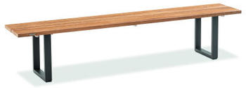 Niehoff Nemo Banksystem Aluminium Teak Geölt 160cm