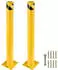 VEVOR Parkpfosten Sicherheitspoller 122cm, 20x20cm, 2er-Set