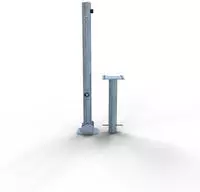 Absperrpfosten Typ 460FUH umlegbar (460FUH)