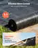 VEVOR Unkrautvlies 4x35,1m 100g/m² Polypropylen, Schwarz (13x115FT100)