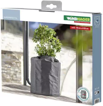 Windhager Superprotect Winter-Topfschutz Vlies Ø40-55cm, H55cm (07489)
