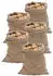 vidaXL Jutesäcke 5er-Set 60x105cm 100% Jute 220g/m²
