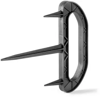 Haga Erdanker / Erdn&auml;gel ohne Wiederhaken 15cm mit Handgriff, 100 St. (EAG15-100)