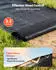 VEVOR Unkrautvlies 1,2x15,2m 90g/m² Polypropylen, 2er-Pack (4*50FT90-2)