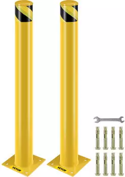 VEVOR Parkpoller 107cm 20x20cm, 2er-Set (BP-42-4.5)