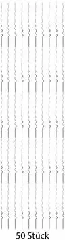 Novatool Tomatenspiralst&auml;be verzinkt 150cm 5mm &Oslash;, 50er-Set