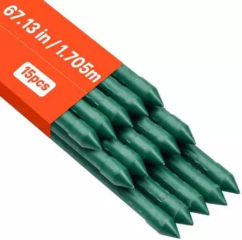 VEVOR Pflanzst&auml;be ⌀16mm 1705mm 15er-Pack (CSP16-1800-15)