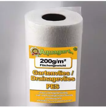 Aquagart Geotextilvlies 285m² 200g/m² 1,9m Breite (6.878.531.786.625)