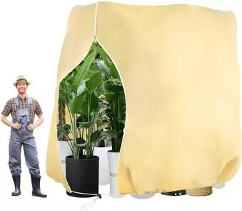 Waldbeck K&uuml;belpflanzensack Frostschutz atmungsaktiv 85g/m&sup2; 250x360cm Beige