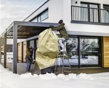 Windhager Vliesmantel SuperProtect XXL, UV-stabilisiert, beige, 1,9x2,4m