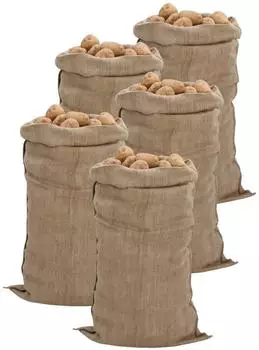 vidaXL Jutes&auml;cke 5 Stk. 65x135cm 100% Jute 340g/m&sup2; (155785)