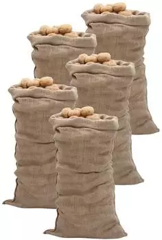 vidaXL Jutes&auml;cke 5er-Set 65x135cm 100% Jute 220g/m&sup2; (155779)