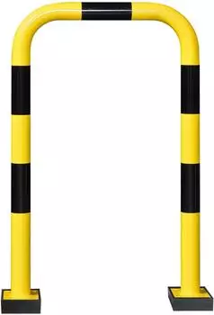 Moravia SWING Rammschutzbügel 1240x750mm feuerverzinkt gelb/schwarz Federelement (196.23.976)