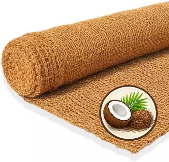 Noor Kokos Erosionsschutzmatte 400g/m&sup2; 2x50m Maschenweite 25-35mm