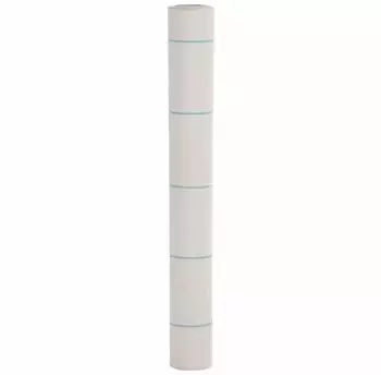 vidaXL Unkrautvlies Wei&szlig; 1x100m PP (4005909)
