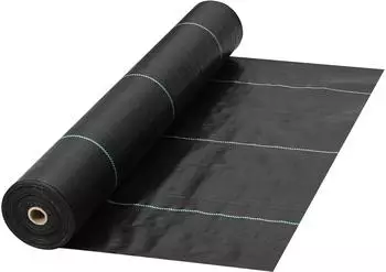 VEVOR Unkrautvlies Geotextil 5,8oz 0,9x91,4m Schwarz