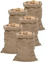 vidaXL Jutes&auml;cke 5 Stk. 60x105 cm 100% Jute 340 g/m&sup2;