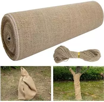 LuxusKollektion Winterschutzband Jute 6Mx40cm, wasserfest