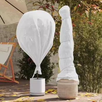vidaXL Winterschutz f&uuml;r Pflanzen, wei&szlig;, 20x3,2m, Vliesstoff (42020991)