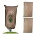Relaxdays Winterschutzhaube 3er Set, Vlies, beige, 140x80cm (10049433_58)
