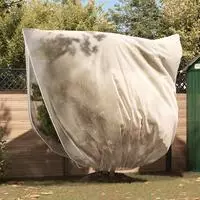 vidaXL Winterschutz fur Pflanzen 3 stk. Beige 2,5 x 3,14 m Vliesstoff