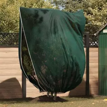 vidaXL Frostschutz-Pflanzenvliesabdeckungen, grün, 2,4x2m, 3 Stk.