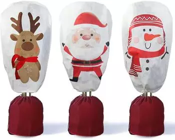 LuxusKollektion Winter-Vlieshauben 70g/m&sup2;, 90x110cm, wei&szlig;, 3er-Set
