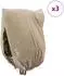 vidaXL Frostschutz-Pflanzenabdeckung Vliesstoff beige 2,4x2m, 3 Stk. (42021068)