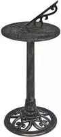 vidaXL Sonnenuhr Bronze 35,5 x 82 cm Kunststoff