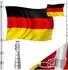 Kesser Teleskop Fahnenmast 6,30m Inkl Deutschlandfahne silber (22661)