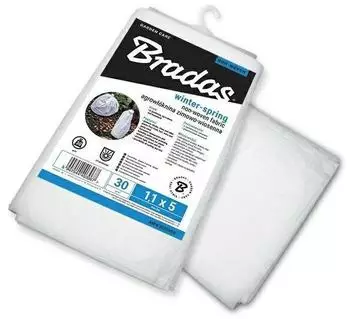 Bradas Gartenvlies 30g/m&sup2; wei&szlig;, 1,1x10m (AWW3011010)