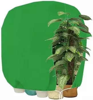 LuxusKollektion Winterschutzhaube f&uuml;r Pflanzen 190x220cm, gr&uuml;n, atmungsaktiv