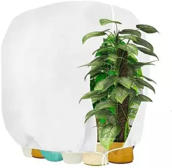 LuxusKollektion Winterschutzhaube f&uuml;r Pflanzen, wei&szlig;, atmungsaktiv, 190x220cm