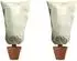 LuxusKollektion Winterschutzhaube für Pflanzen, beige, 60x80cm, 2 Stück