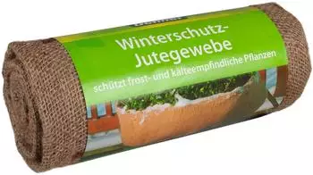Dehner Winterschutz-Jutegewebe mit Dekor, ca. 300x105cm, natur (6798672)