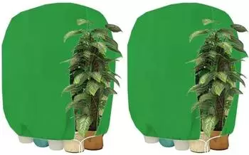 LuxusKollektion Winterschutzhaube mit Rei&szlig;verschluss, gr&uuml;n, 120x140cm, 2 St&uuml;ck