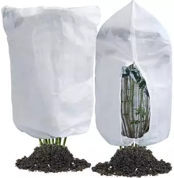 LuxusKollektion Pflanzenabdeckung Frostschutz 80x120cm, 2er Set