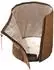 Bio Green Topfschutz ThermoPlus XL braun Ø 65 cm
